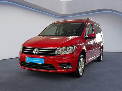 Rot Gebraucht 2019 VW Caddy Maxi Comfortline Van / Kleinbus | 22.680 € (Etwas zu teuer)