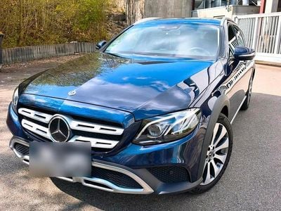 Gebraucht Mercedes E220 All-Terrain 194 PS (142 kW) 2018 Blau Kombi