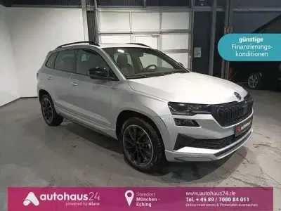 Second-hand Skoda Karoq SportLine 150 CP (110 kW) 2022 Argintiu SUV