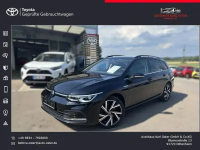 Gebraucht VW Golf VIII Style 150 PS (110 kW) 2022 Schwarz Kombi