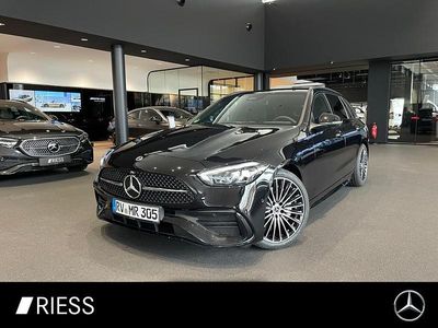 Gebraucht Mercedes C180 AMG 170 PS (125 kW) 2026 Metalliclack obsidianschwarz Kombi