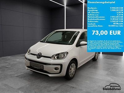 Gebraucht VW up! Move 65 PS (47 kW) 2021 Pure white (weiß) Kleinwagen