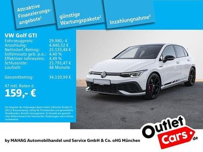 Weiß Gebraucht 2022 VW Golf GTI Clubsport Limousine | 29.980 € (Guter Preis)