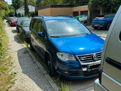Gebraucht VW Touran 105 PS (77 kW) 2009 Blau Van / Kleinbus