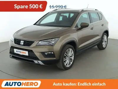 Gebraucht Seat Ateca 4Drive 150 PS (110 kW) 2017 Braun SUV
