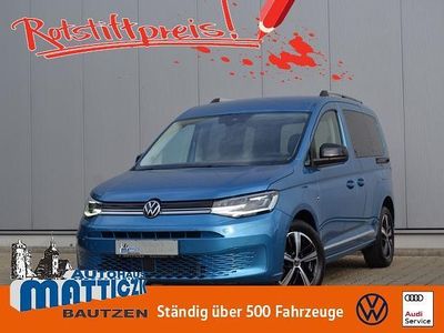Blau Gebraucht 2022 VW Caddy Style Van / Kleinbus | 36.788 € (Teuer)