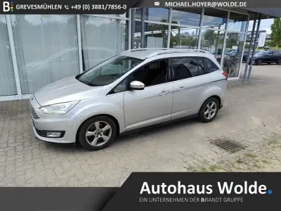 Gebraucht Ford C-MAX Titanium 125 PS (91 kW) 2016 Silber Van / Kleinbus
