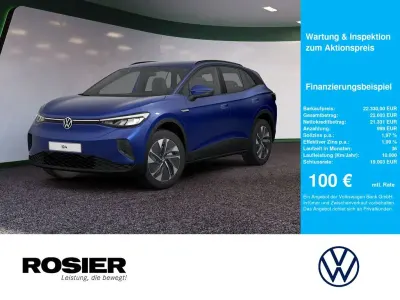 Brugt VW ID.4 Pure 125 kW (170 HK) 2022 Blå SUV