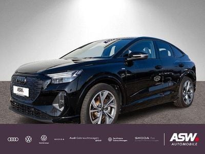 Mythosschwarz metallic Gebraucht 2024 Audi Q4 Sportback e-tron S-Line SUV | 42.930 € (Etwas zu teuer)
