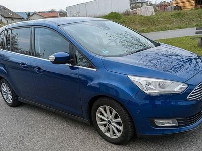 Usata Ford Grand C-Max Titanium 150 CV (110 kW) 2017 Blu Monovolume