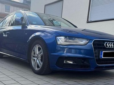Gebraucht Audi A4 S-Line 150 PS (110 kW) 2015 Blau Kombi