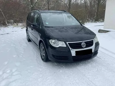 Gebraucht VW Touran 170 PS (125 kW) 2008 Schwarz Van / Kleinbus