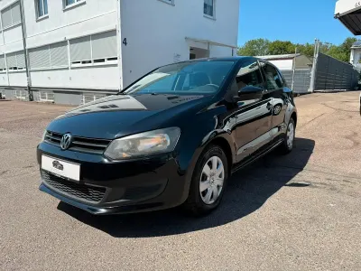 Gebraucht VW Polo 60 PS (44 kW) 2011 Schwarz Kleinwagen