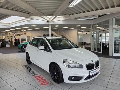 Gebraucht BMW 218 Active Tourer Sport Line 150 PS (110 kW) 2015 Weiß Van / Kleinbus
