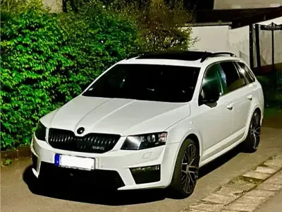 Gebraucht Skoda Octavia RS 184 PS (135 kW) 2015 Weiß Kombi