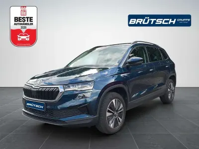 Gebraucht Skoda Karoq Tour 110 PS (80 kW) 2022 Lavablau metallic SUV