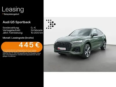 Gebraucht Audi Q5 Sportback S-Line 204 PS (150 kW) 2023 Grün SUV