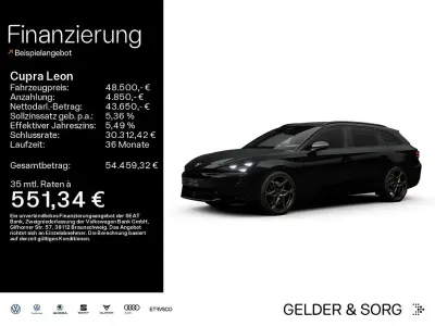 Neu Cupra Leon VZ 272 PS (200 kW) 2026 Midnight schwarz Kombi