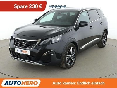 Usata Peugeot 5008 Allure 165 CV (121 kW) 2017 Nero SUV