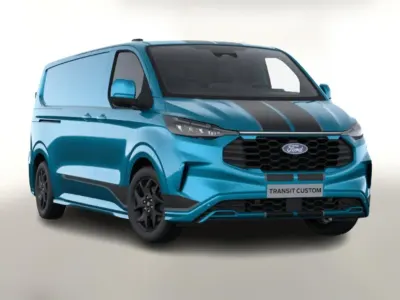 Neu Ford Transit Sport 170 PS (125 kW) 2026 Digital aqua blue metallic Van