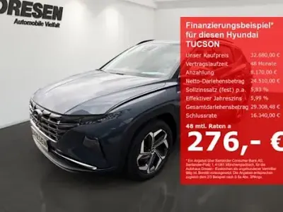 Gebraucht Hyundai Tucson Prime 230 PS (169 kW) 2024 Grau SUV