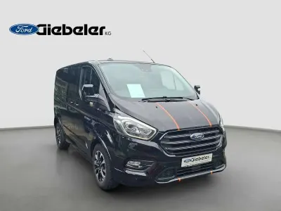 Gebraucht Ford Transit Custom Sport 170 PS (125 kW) 2023 Obsidianschwarz metallic Van / Kleinbus