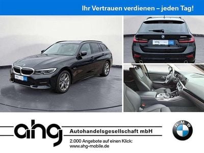 Gebraucht BMW 330e Sport Line 184 PS (135 kW) 2021 Schwarz Kombi