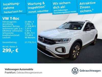 Gebraucht VW T-Roc Goal 116 PS (85 kW) 2025 Weiß SUV