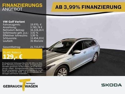 Second-hand VW Golf VIII Style 190 CP (139 kW) 2022 Argintiu Break