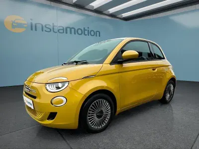 Nowe Fiat 500 65 KM (47 kW) 2025 Żółty Hatchback