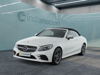 gebraucht Mercedes C180 Cabrio AMG Line Navi,Leder,LED,Kamera