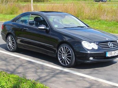Gebraucht Mercedes CLK500 Avantgarde 306 PS (225 kW) 2002 Schwarz Coupé