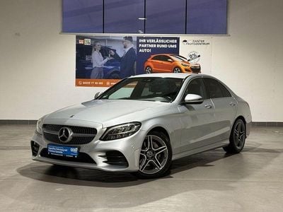 Gebraucht Mercedes C220 AMG line 194 PS (142 kW) 2019 Silber Limousine