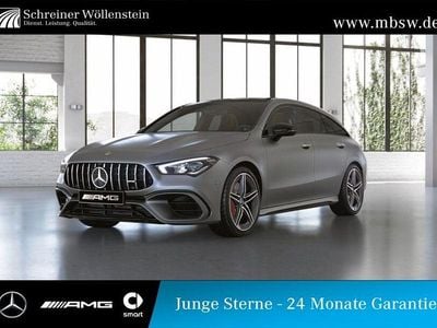 Gebraucht Mercedes CLA45 AMG AMG 421 PS (309 kW) 2023 Manufaktur mountaingrau magno Limousine