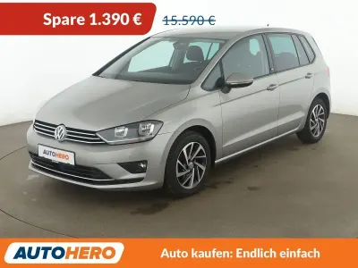 Gebraucht VW Golf Sportsvan Sound 125 PS (91 kW) 2017 Grau Van / Kleinbus