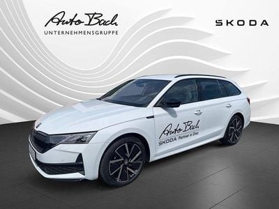 Gebraucht Skoda Octavia SportLine 150 PS (110 kW) 2025 Moonweiß perleffekt Kombi
