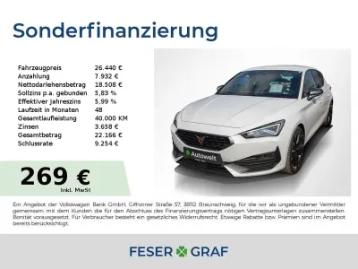Używany Cupra Leon VZ 300 KM (220 kW) 2023 Biały Sedan/Limuzyna