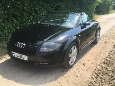 Gebraucht Audi TT Roadster 150 PS (110 kW) 2002 Schwarz Cabrio