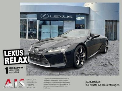 Graphite black Gebraucht 2024 Lexus LC 500 Cabrio | 109.790 €