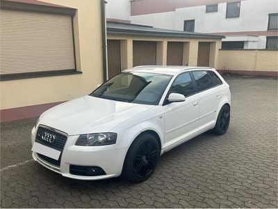 Gebraucht Audi A3 S-line plus 170 PS (125 kW) 2009 Weiß Kleinwagen