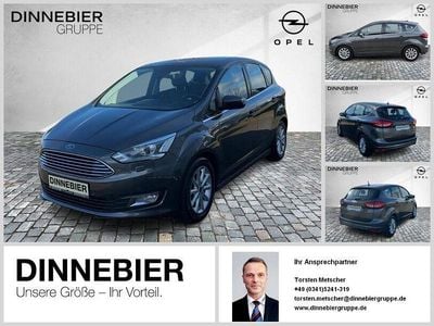 Gebraucht Ford C-MAX Titanium 120 PS (88 kW) 2016 Grau (metallic) Van / Kleinbus