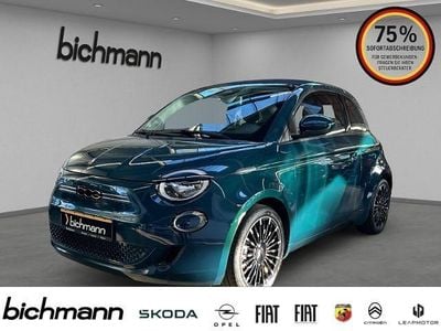Gebraucht Fiat 500e Icon 86 kW (118 PS) 2023 Ozean grün) (gruen Cabrio