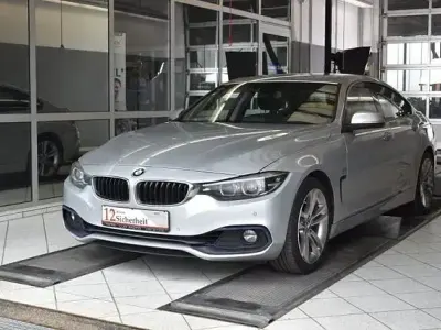 Brugt BMW 420 Sport Line 184 HK (135 kW) 2018 Sølv Coupe