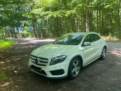 Gebraucht Mercedes GLA200 AMG line 136 PS (100 kW) 2016 Weiß SUV