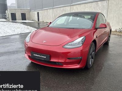 Rot Gebraucht 2021 Tesla Model 3 Long Range RWD Limousine | 31.800 €