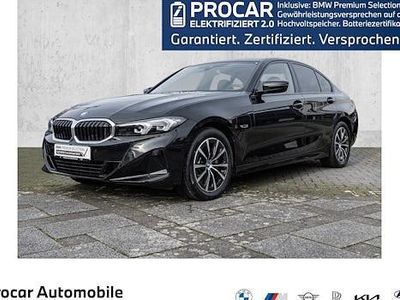 Gebraucht BMW 320e Luxury Line 204 PS (150 kW) 2023 Schwarz Limousine