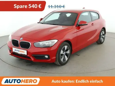 Gebraucht BMW 118 Advantage 136 PS (100 kW) 2016 Rot Kleinwagen