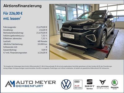 Deep black perleffekt Gebraucht 2024 VW T-Cross R-line SUV | 21.670 € (Fairer Preis)