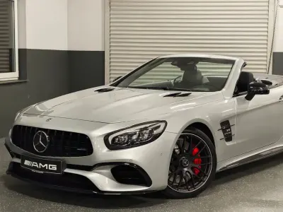Gebraucht Mercedes SL63 AMG AMG 585 PS (430 kW) 2016 Silber Cabrio