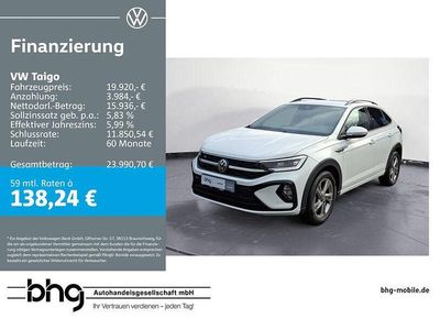 Usata VW Taigo R-line 110 CV (80 kW) 2022 Bianco SUV